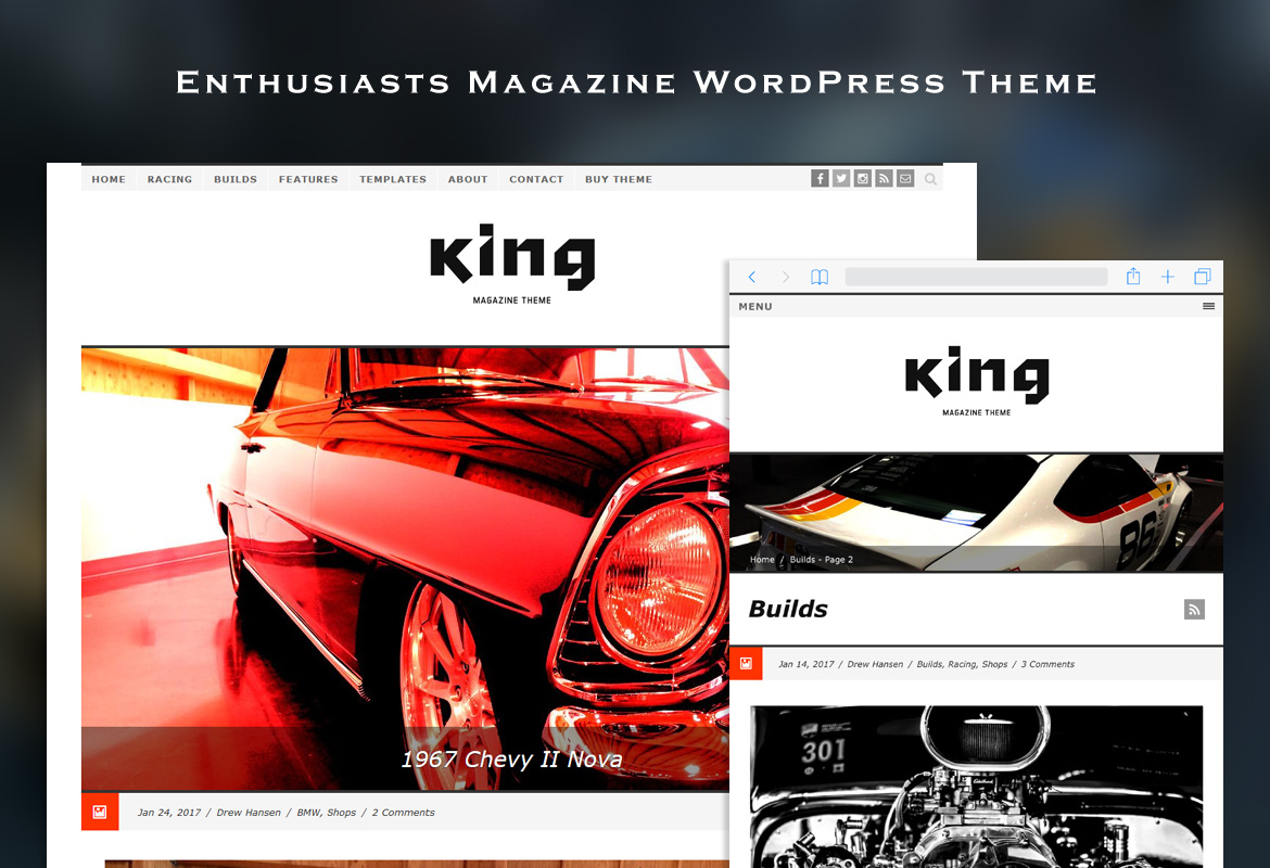 King WordPress Theme